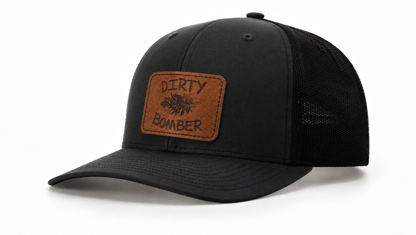 Lether Patch Hat