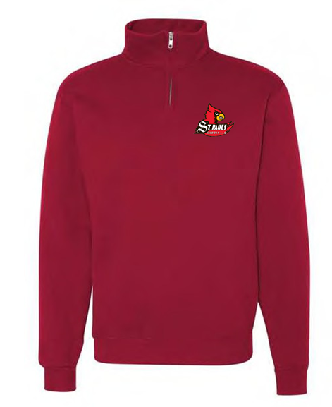 Quarter Zip Sweatshirt Cotton